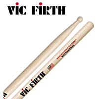 Vic Firth SD1 General - Baquetas de batería- cabeza redonda- madera de arce